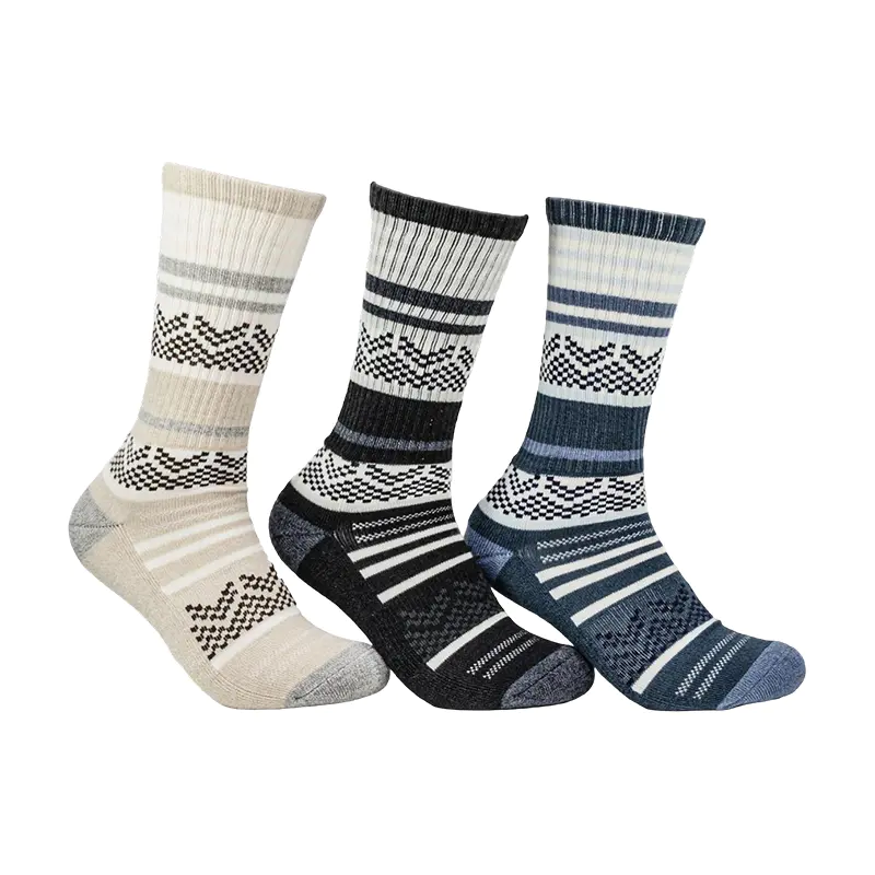 Menns Tonal Stripe 1/2 Cushion Crew