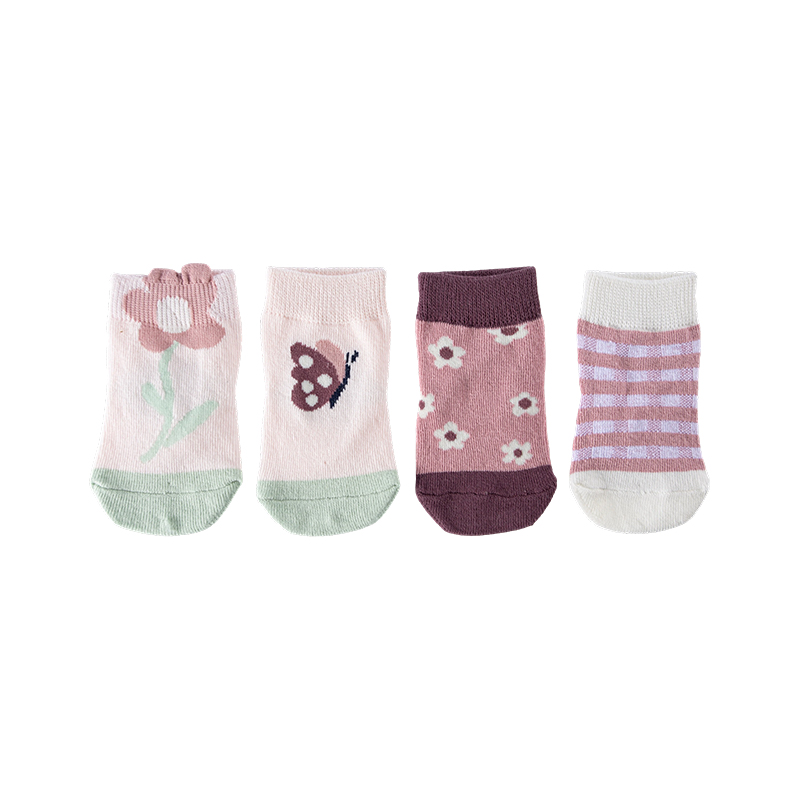Blomstersokker til babyer