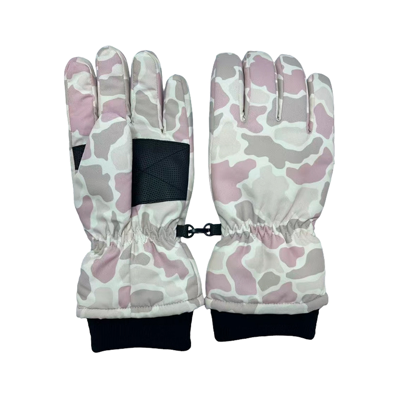 Camo-skihansker for barn